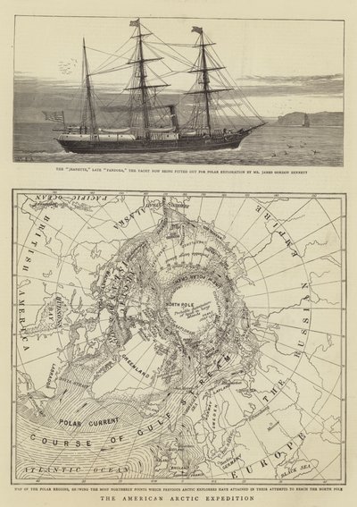 De Amerikaanse Arctische expeditie door William Edward Atkins